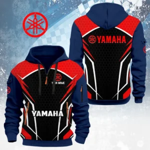 Yamaha Half Zip Hoodie Custom Your Name