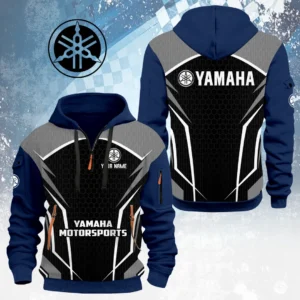 Yamaha Motorsports Half Zip Hoodie Custom Your Name