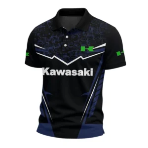 Kawasaki Motors 3D Polo Shirt