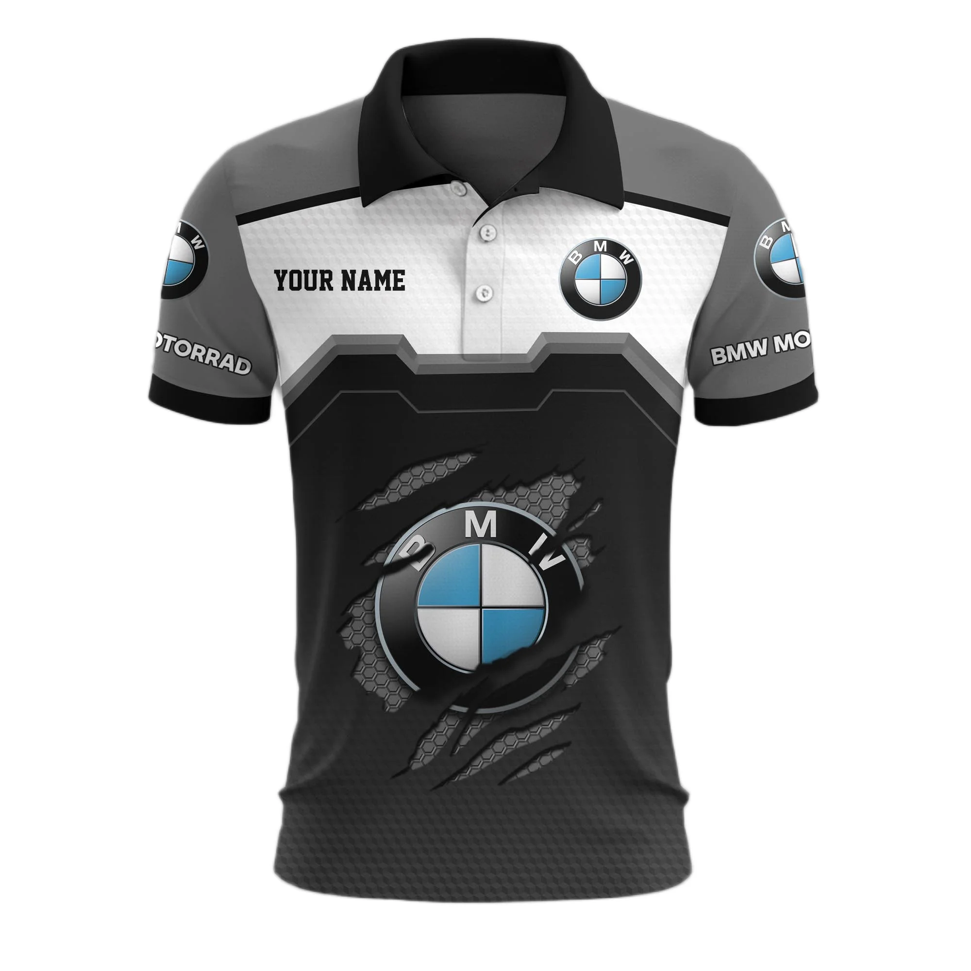 BMW Motorrad Polo Shirt 2026 Limited Custom Your Name BMW Motorrad Polo Shirt 2026 Limited Custom Your Name
