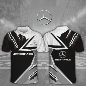 Mercedes-AMG 3D Polo Shirt Custom Your Name