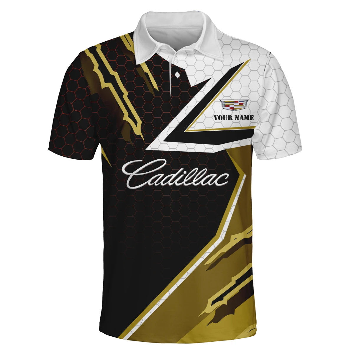 Cadillac 3D Polo Shirt Custom Your Name Cadillac 3D Polo Shirt Custom Your Name