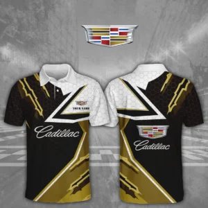 Cadillac 3D Polo Shirt Custom Your Name