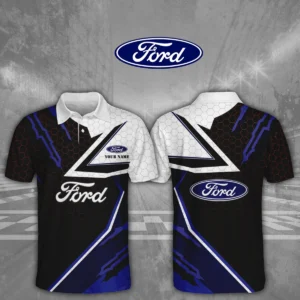 Ford 3D Polo Shirt Custom Your Name