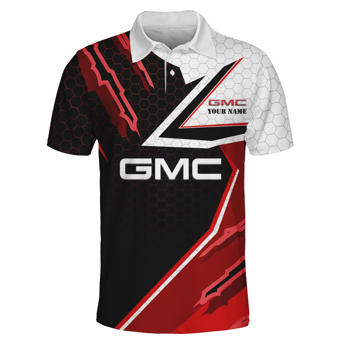 GMC 3D Polo Shirt Custom Your Name GMC 3D Polo Shirt Custom Your Name