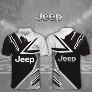Jeep 3D Polo Shirt Custom Your Name