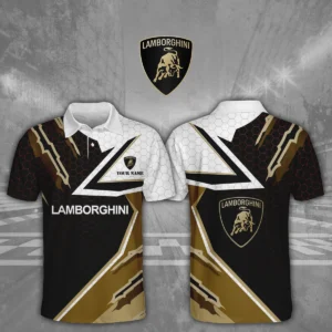 Lamborghini 3D Polo Shirt Custom Your Name