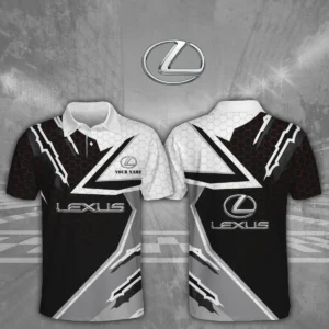 Lexus 3D Polo Shirt Custom Your Name