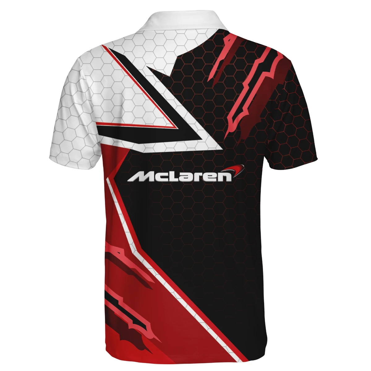 McLaren 3D Polo Shirt Custom Your Name McLaren 3D Polo Shirt Custom Your Name