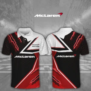 McLaren 3D Polo Shirt Custom Your Name
