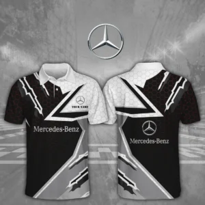 Mercedes-Benz 3D Polo Shirt Custom Your Name