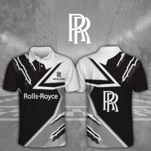 Rolls Royce 3D Polo Shirt Custom Your Name
