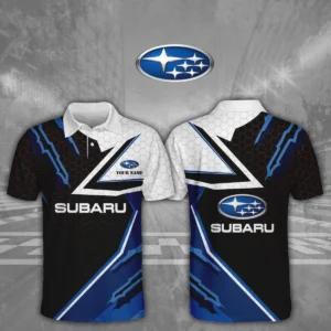 Subaru 3D Polo Shirt Custom Your Name
