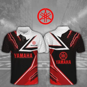 Yamaha Motor 3D Polo Shirt Custom Your Name