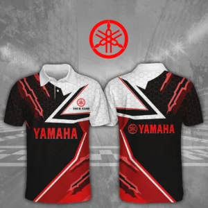 Yamaha 3D Polo Shirt Custom Your Name
