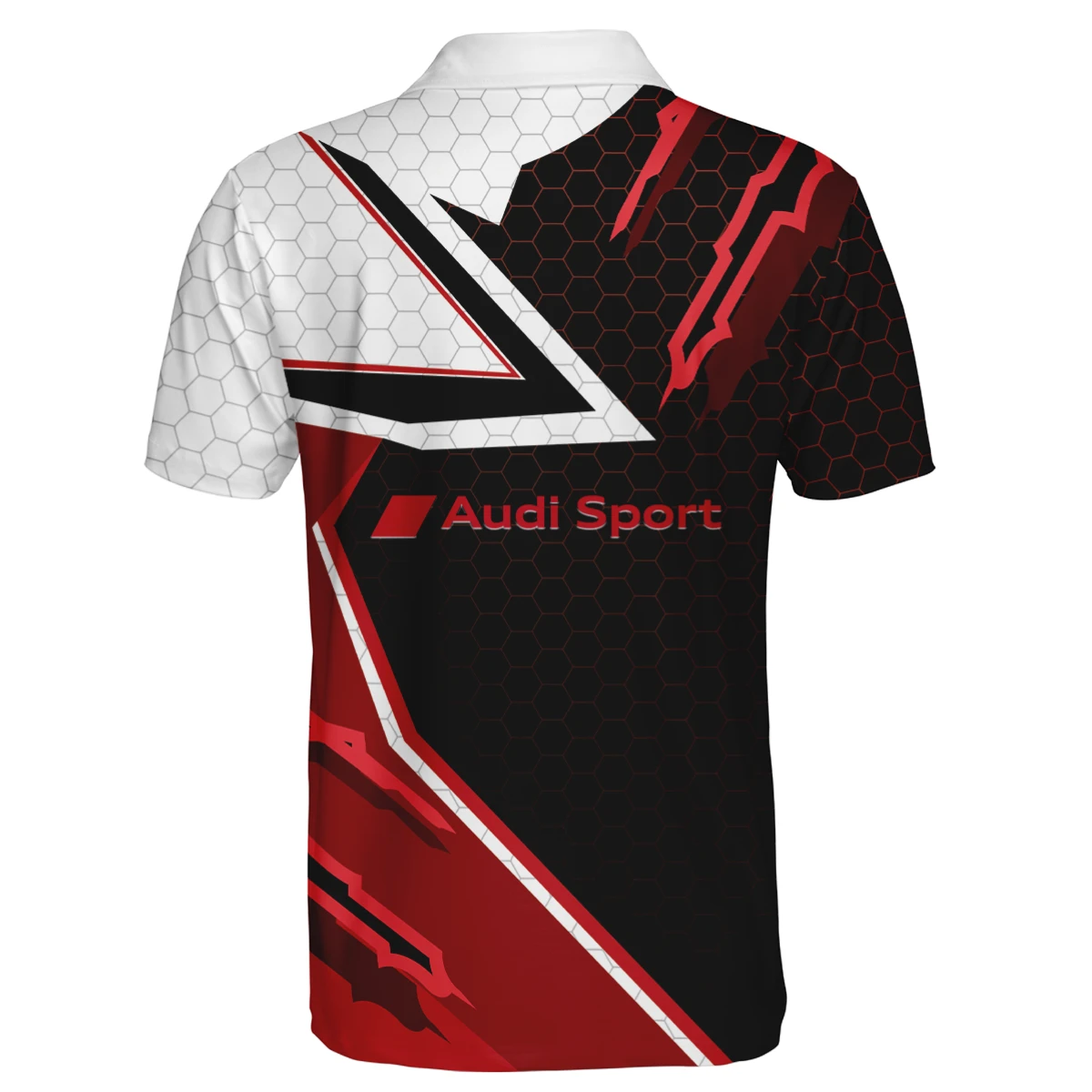 Audi Sport Racing 3D Polo Shirt Custom Your Name Audi Sport Racing 3D Polo Shirt Custom Your Name