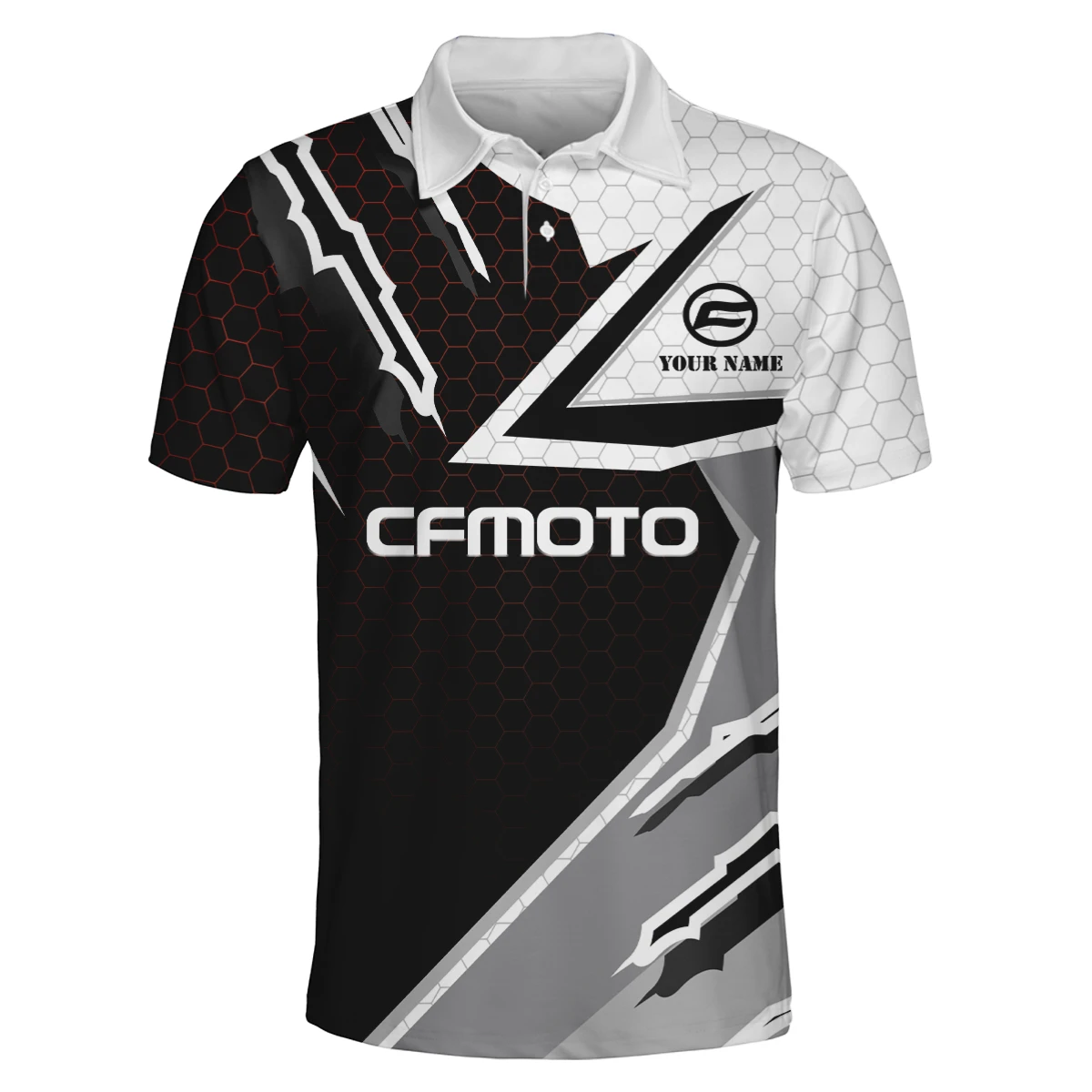 CFMOTO Aspar Racing Team 3D Polo Shirt Custom Your Name CFMOTO Aspar Racing Team 3D Polo Shirt Custom Your Name