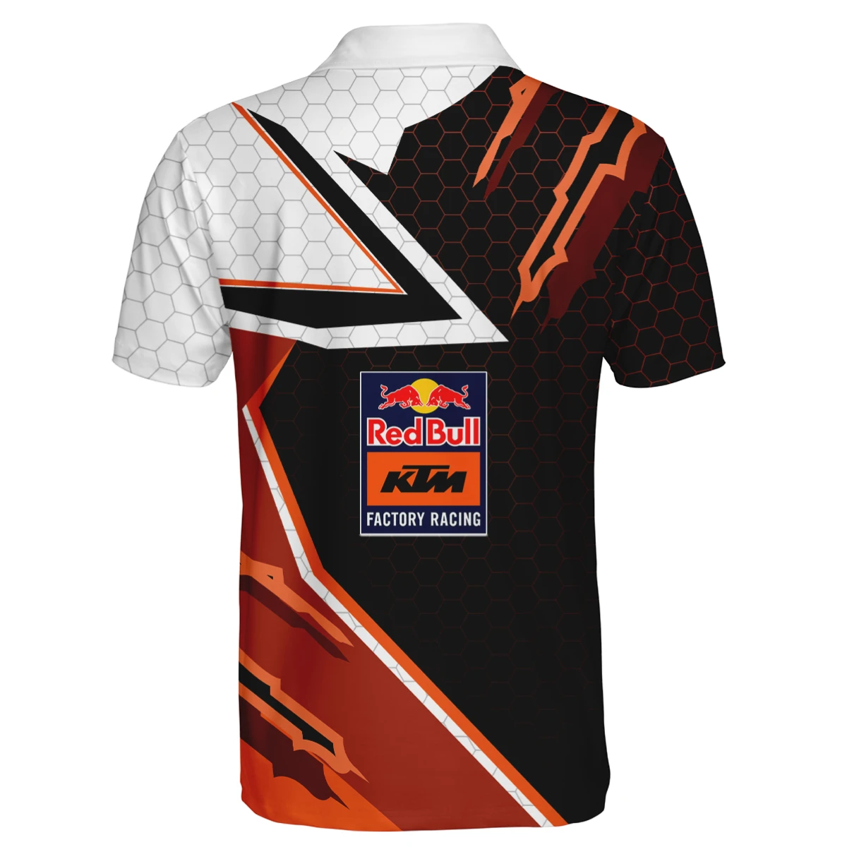 Red Bull KTM Factory Racing 3D Polo Shirt Custom Your Name Red Bull KTM Factory Racing 3D Polo Shirt Custom Your Name