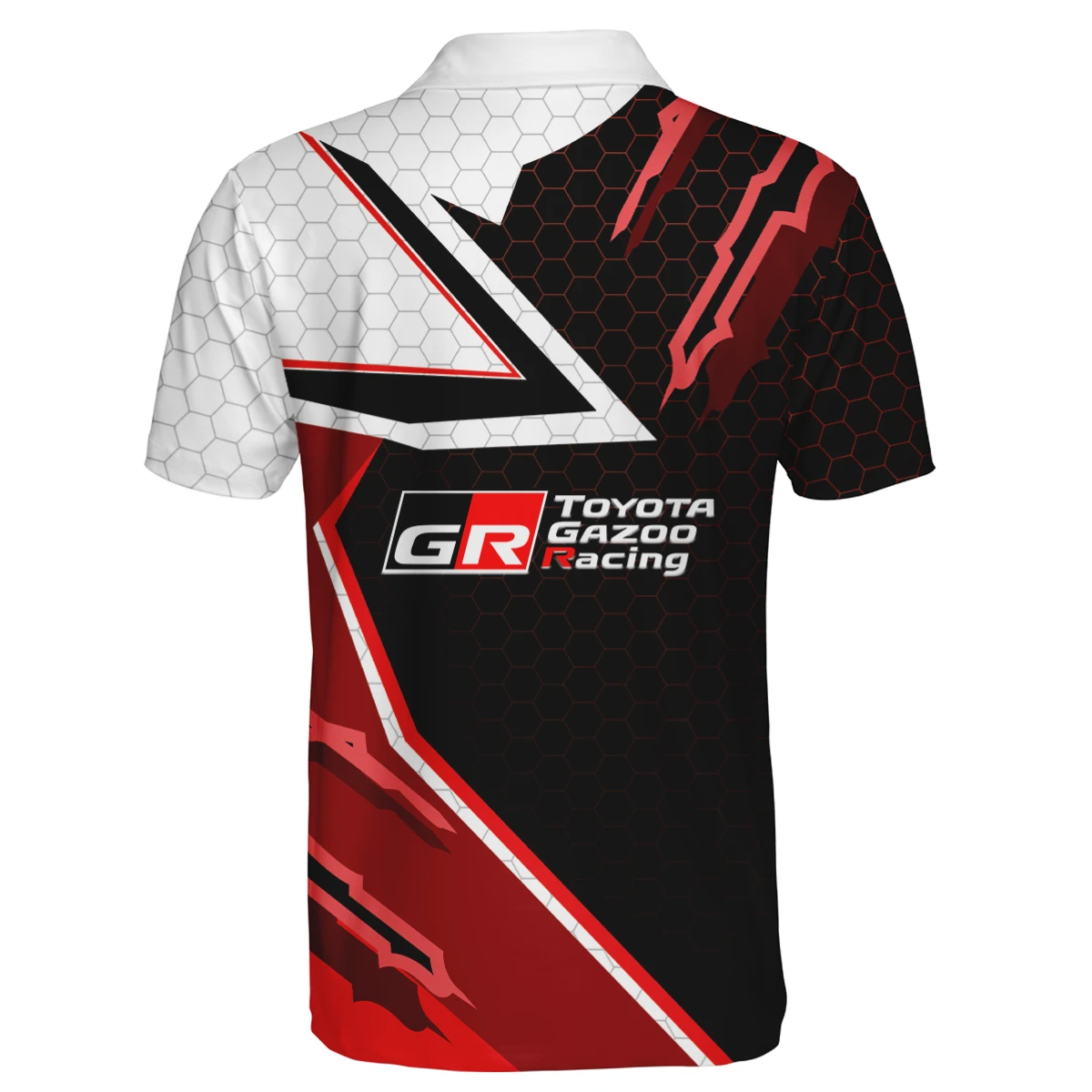 Toyota Gazoo Racing 3D Polo Shirt Custom Your Name Toyota Gazoo Racing 3D Polo Shirt Custom Your Name