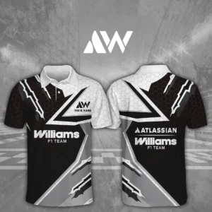 Williams Racing 3D Polo Shirt Custom Your Name