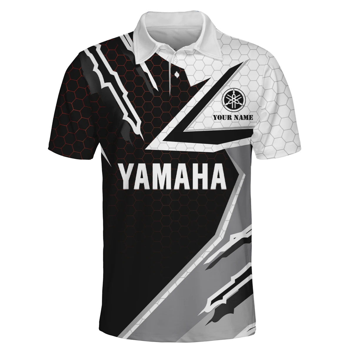 Yamaha Motorsports 3D Polo Shirt Custom Your Name Yamaha Motorsports 3D Polo Shirt Custom Your Name