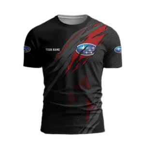 Subaru 3D T-Shirt Custom Your Name
