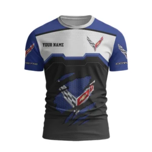Corvette T-Shirt Customize Your Name
