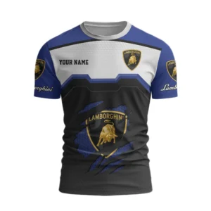 Lamborghini T-Shirt Customize Your Name