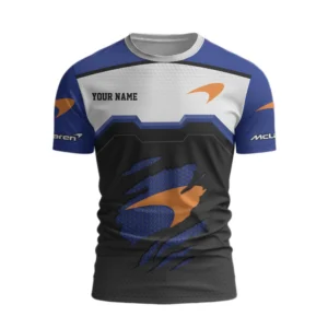 McLaren T-Shirt Customize Your Name