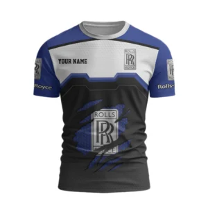 Rolls Royce T-Shirt Customize Your Name