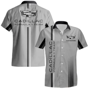 Cadillac Racing Hawaiian Shirt x Beach Shorts Full Set Custom Name