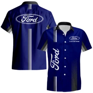 High Performance Car Hawaiian Shirt, Casual Shirt Button Up x Beach Shorts Full Set Custom Name