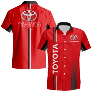 Toyota Hawaiian Shirt x Beach Shorts Full Set Custom Name