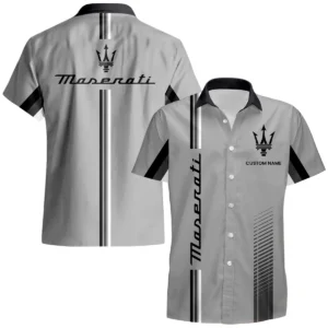 Maserati Hawaiian Shirt x Beach Shorts Full Set Custom Name