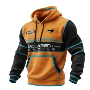 McLaren Racing Limited Waffle Pullover Hoodie 3D Personalized Name