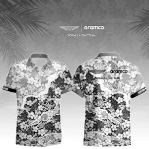 Aston Martin Racing Hawaiian Shirt 2026 Limited Custom Name