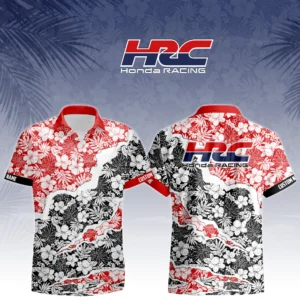 HRC Honda Racing Hawaiian Shirt 2026 Limited Custom Name