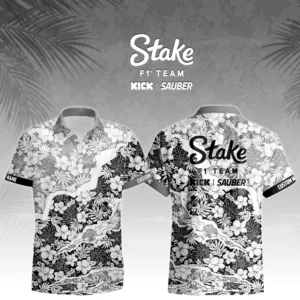 Stake F1 Team Kick Sauber Hawaiian Shirt 2026 Limited Custom Name
