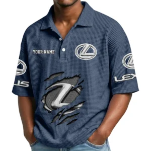 Lexus Waffle Polo Shirt Custom Your Name