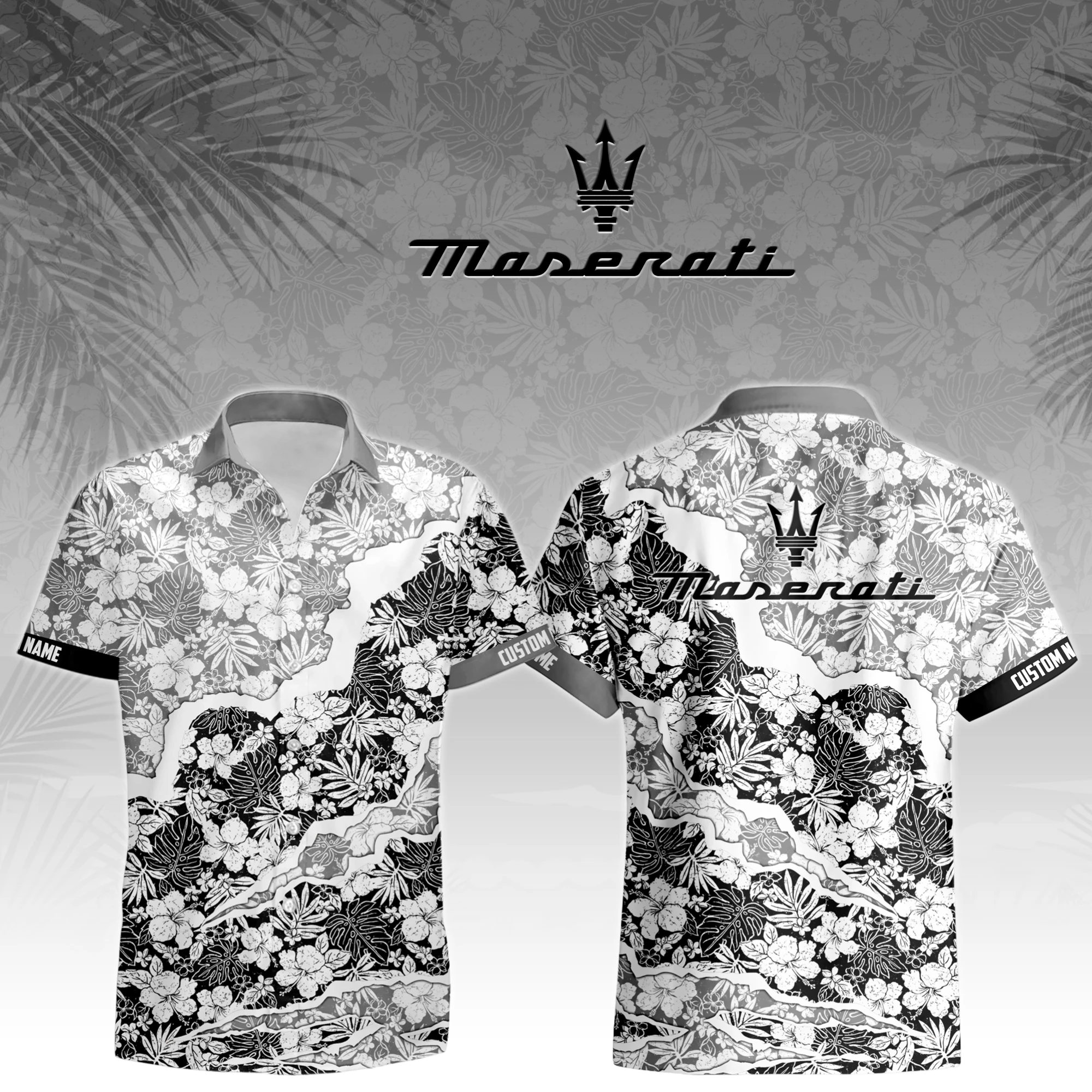 Bold Sport Car Hawaiian Shirt, Casual Shirt Button Up TFSY7HW015 – Grey Black – TEEFAVOS Bold Sport Car Hawaiian Shirt, Casual Shirt Button Up TFSY7HW015 – Grey Black – TEEFAVOS