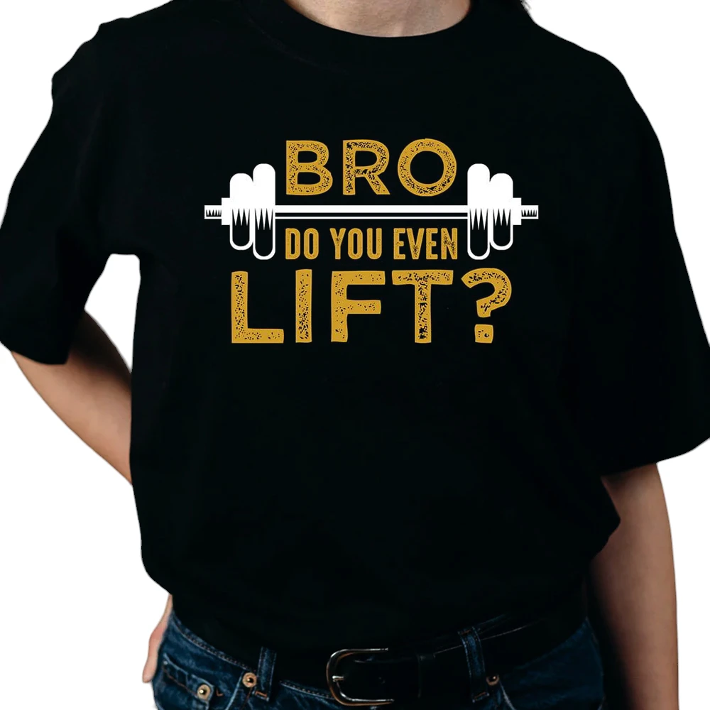 Bro Do You Even Lift T-Shirt – Black – TEEFAVOS Bro Do You Even Lift T-Shirt – Black – TEEFAVOS