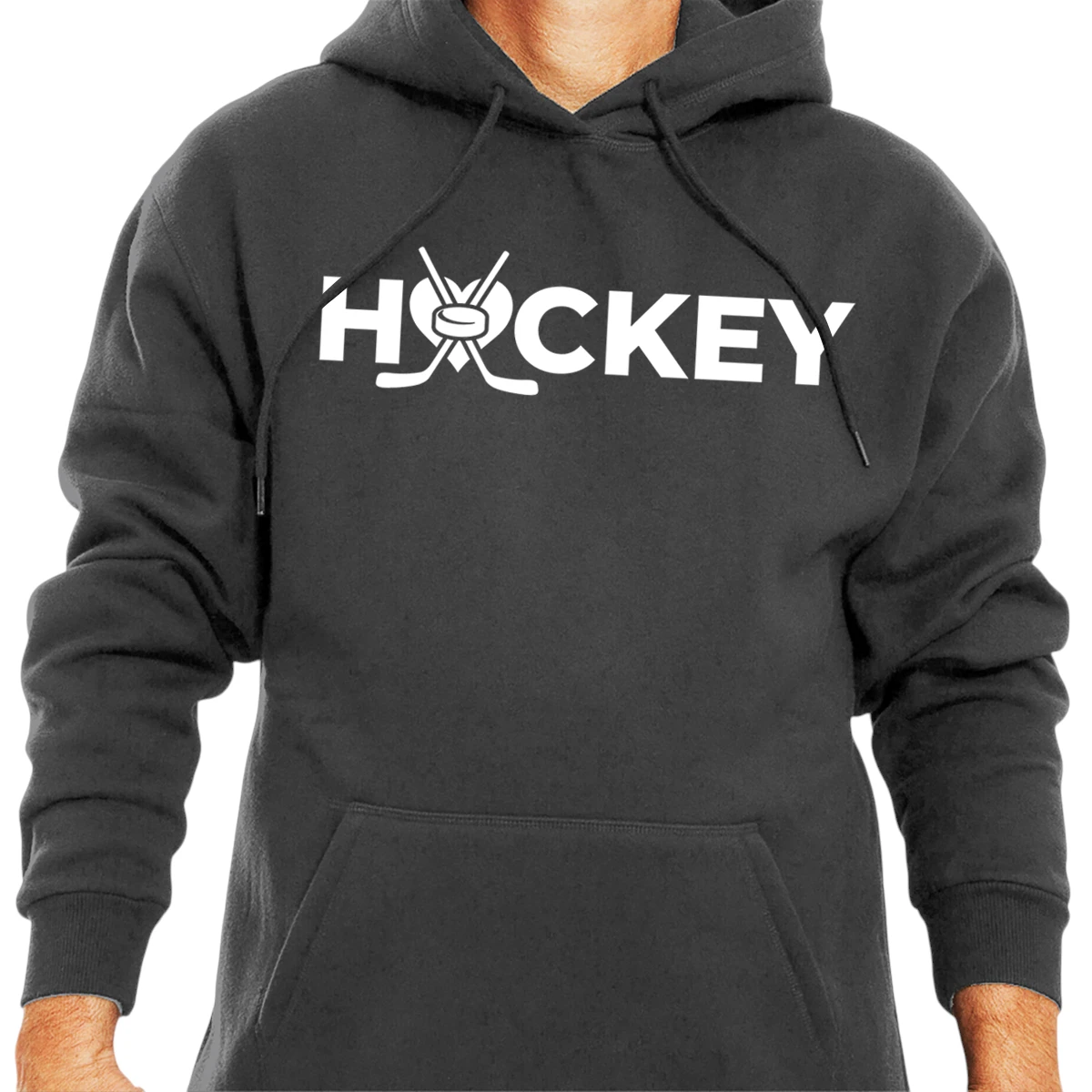 Hockey Winner Hoodie – DarkGrey – TEEFAVOS Hockey Winner Hoodie – DarkGrey – TEEFAVOS
