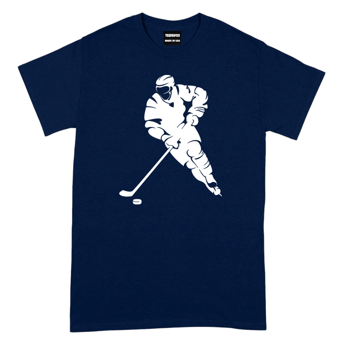 I Love Playing Hockey TShirt – Navy – TEEFAVOS I Love Playing Hockey TShirt – Navy – TEEFAVOS