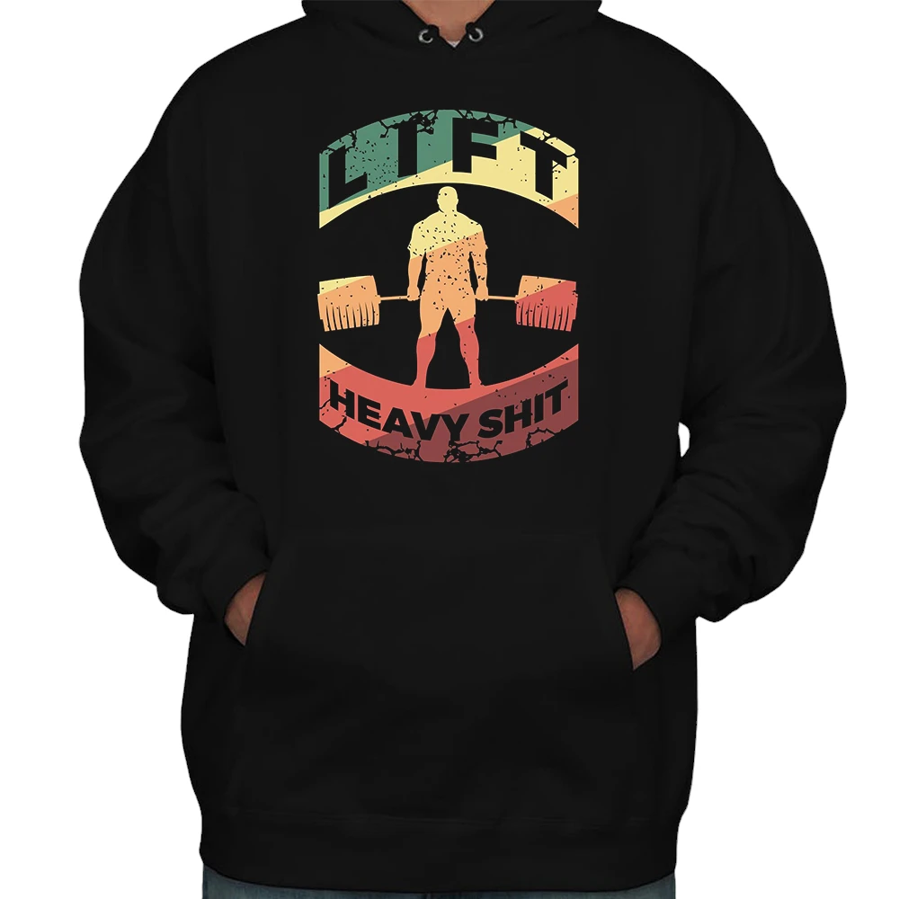 Lift Heavy Shit Hoodie – Black – TEEFAVOS Lift Heavy Shit Hoodie – Black – TEEFAVOS