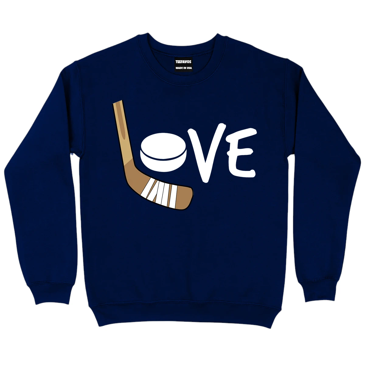 Love Hockey Sweatshirt – Navy