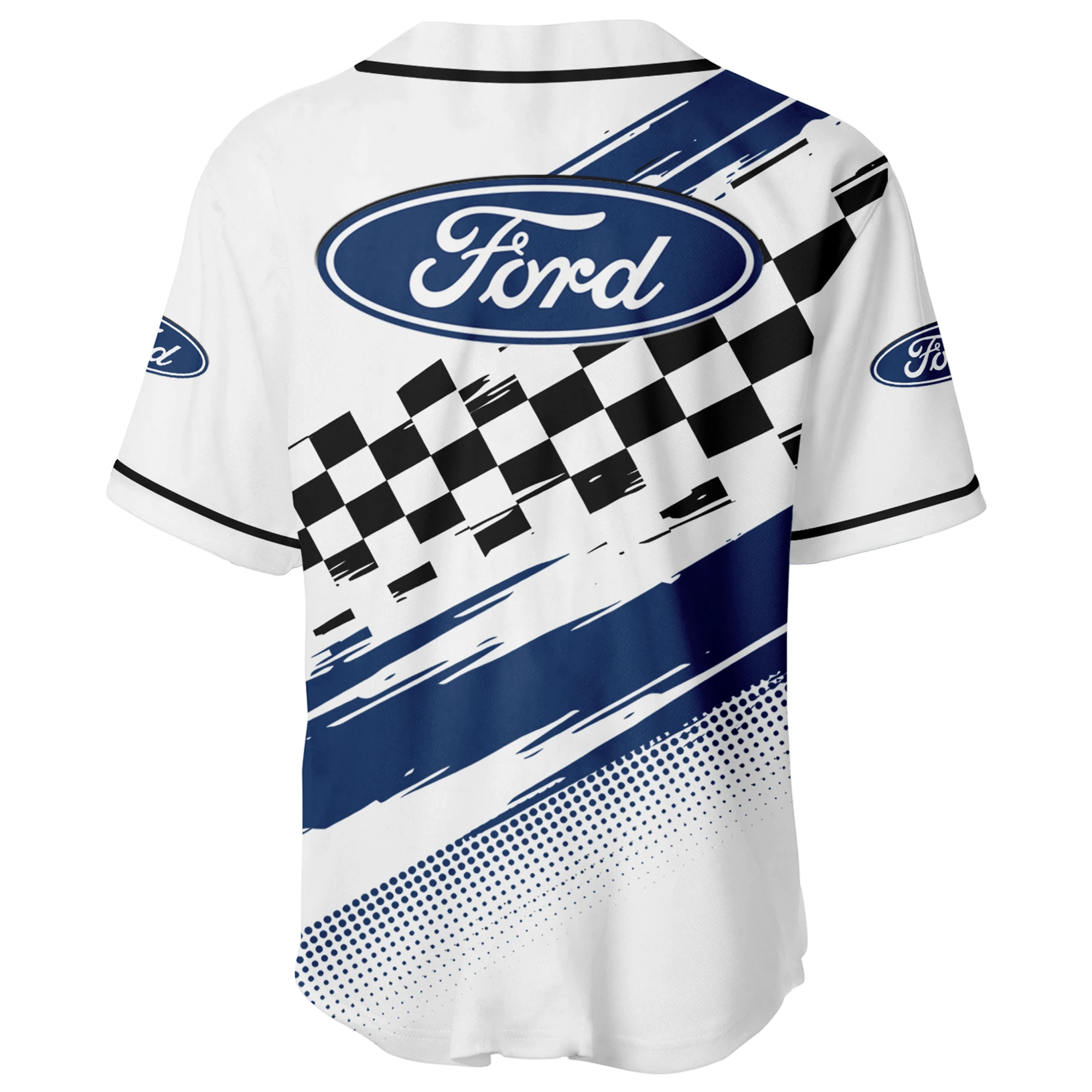 Off Road Car Baseball Jersey, Lightweight Comfort Button Up TFSY63BJ3D0011 – White – TEEFAVOS Off Road Car Baseball Jersey, Lightweight Comfort Button Up TFSY63BJ3D0011 – White – TEEFAVOS