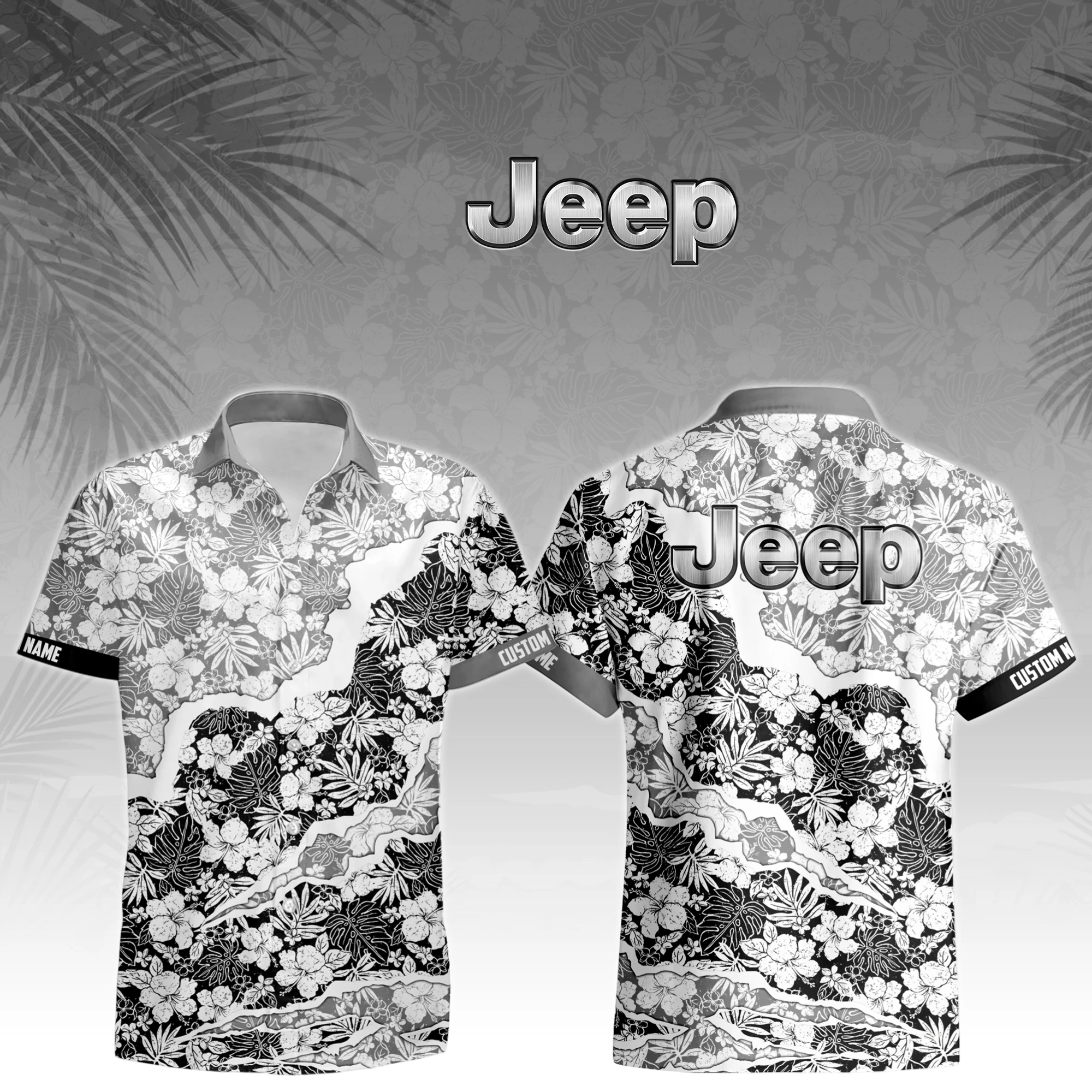 Off-Road Vehicle Hawaiian Shirt, Casual Shirt Button Up TFSY7HW009 – Grey Black – TEEFAVOS Off-Road Vehicle Hawaiian Shirt, Casual Shirt Button Up TFSY7HW009 – Grey Black – TEEFAVOS