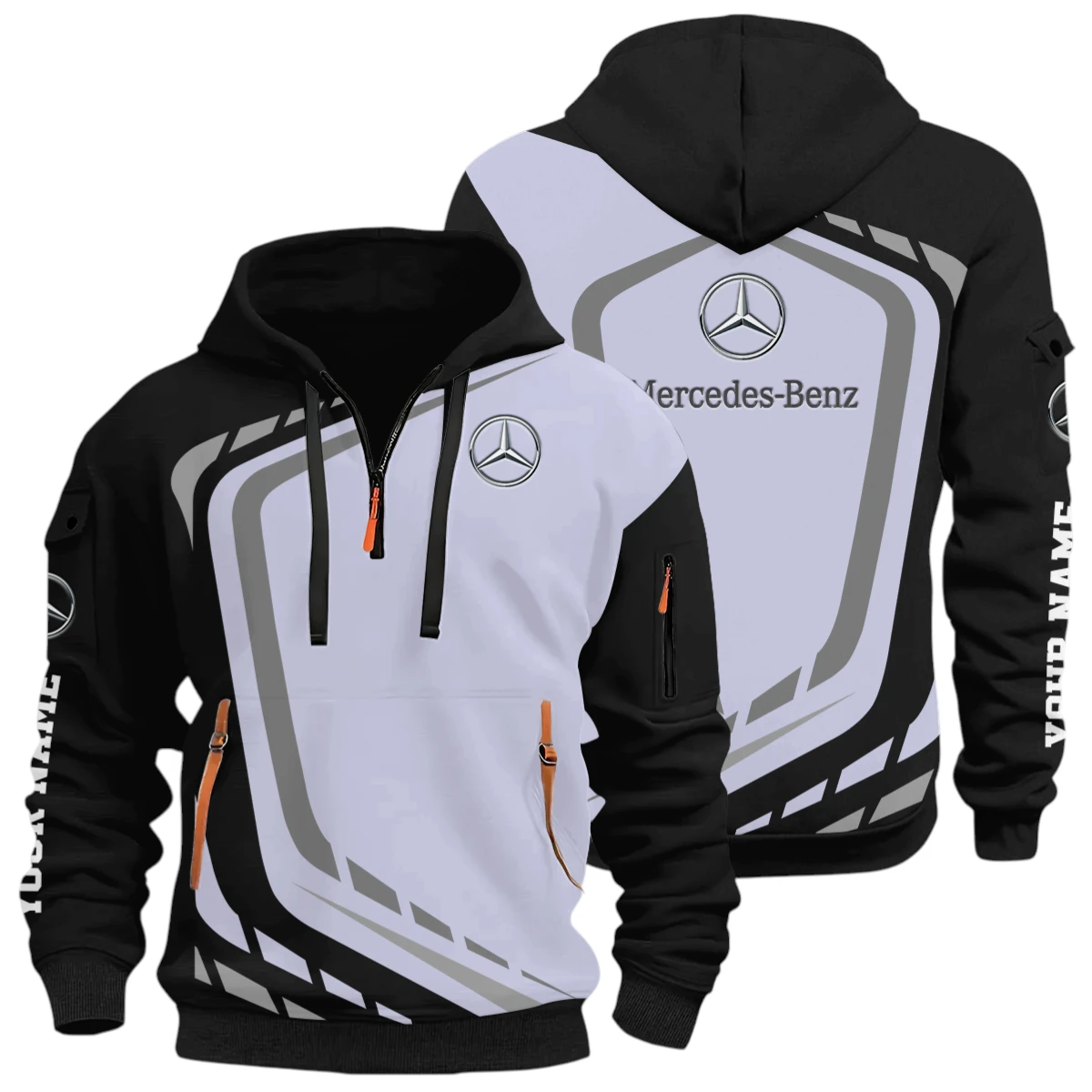 Performance Sport Vehicle Half Zip Hoodie, Casual Hoodie Multi Pocket TFSY26QZ3H011 – Black – TEEFAVOS Performance Sport Vehicle Half Zip Hoodie, Casual Hoodie Multi Pocket TFSY26QZ3H011 – Black – TEEFAVOS