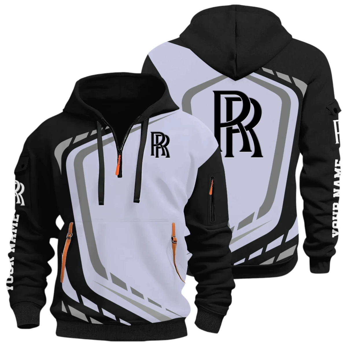 Sport Car Half Zip Hoodie, Casual Hoodie Multi Pocket TFSY26QZ3H030 – Black – TEEFAVOS Sport Car Half Zip Hoodie, Casual Hoodie Multi Pocket TFSY26QZ3H030 – Black – TEEFAVOS