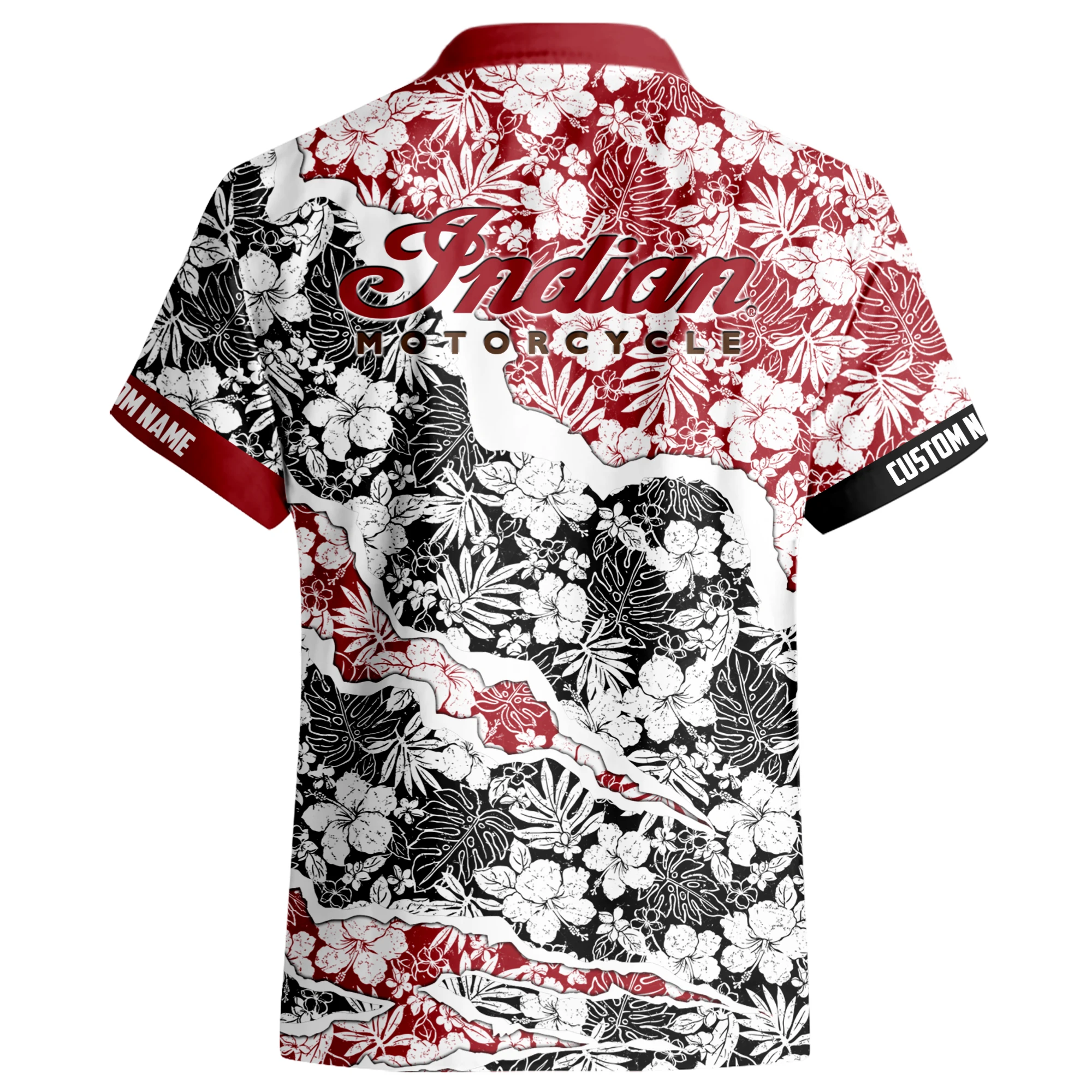 Sport Motorcycle Hawaiian Shirt, Casual Shirt Button Up TFSY7HW037 – Red Black – TEEFAVOS Sport Motorcycle Hawaiian Shirt, Casual Shirt Button Up TFSY7HW037 – Red Black – TEEFAVOS